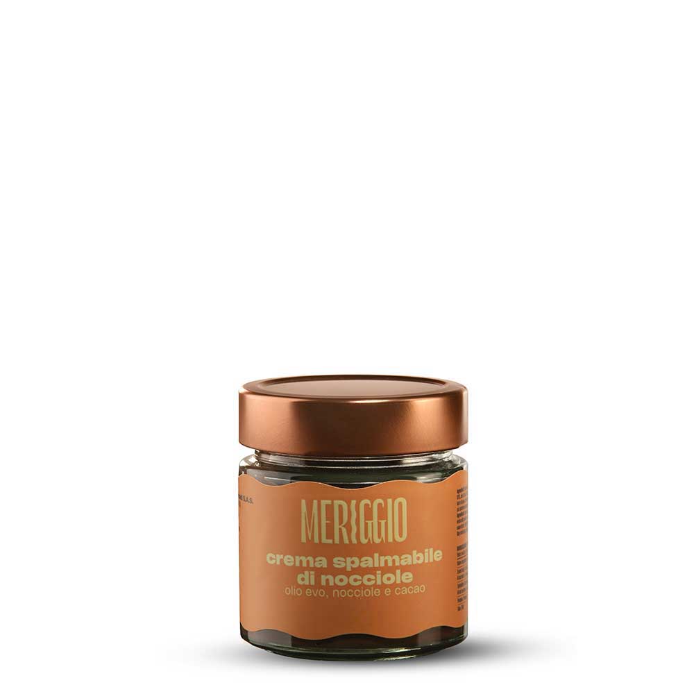 Crema spalmabile alla nocciola Piemonte IGP e olio EVO