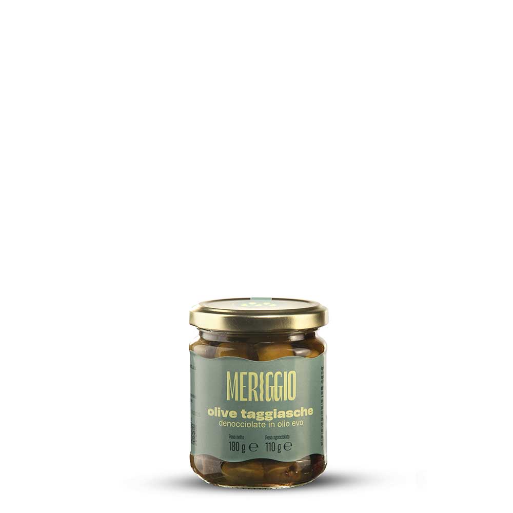 Olive Taggiasche snocciolate in Olio Extra Vergine